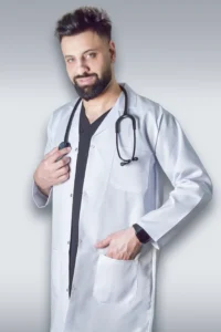 Zeen Fabric Men Labcoat/Overall by MEDSURG